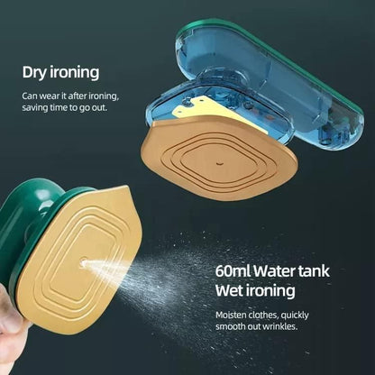 SteamLite™ Pro Mini Travel Fabric Press | 150°C Quick Heat | Dry & Steam Ironing | Titanium Panel | Compact & Lightweight