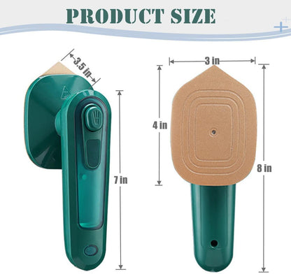 SteamLite™ Pro Mini Travel Fabric Press | 150°C Quick Heat | Dry & Steam Ironing | Titanium Panel | Compact & Lightweight