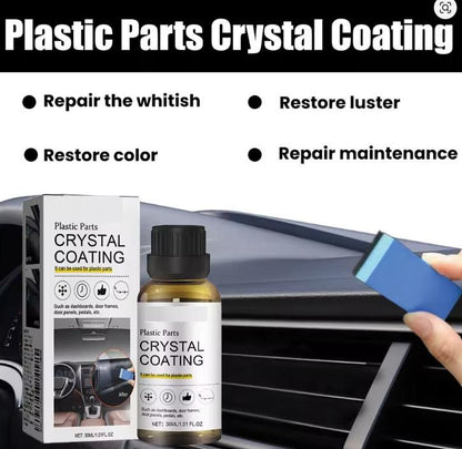 CrystalShield™ Plastic Restorer – Make Old Plastic Look Brand New |🔥Buy 1 Get 1 Free🔥