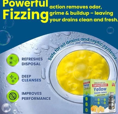 LemonBlast Yellow Bubble Tablets | 🔥FLAT 50% OFF SAVING🔥