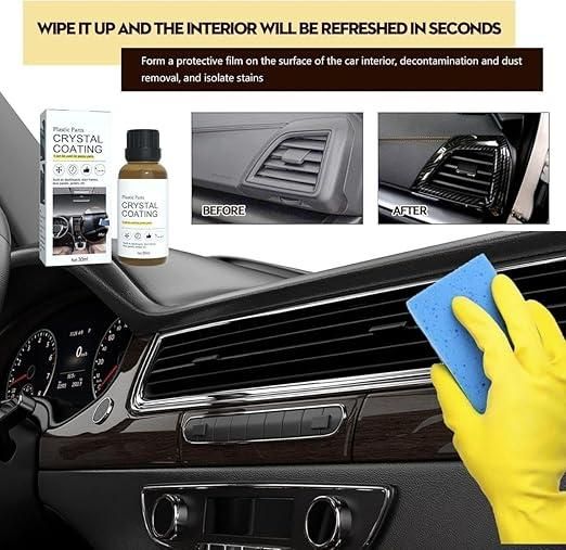 CrystalShield™ Plastic Restorer – Make Old Plastic Look Brand New |🔥Buy 1 Get 1 Free🔥