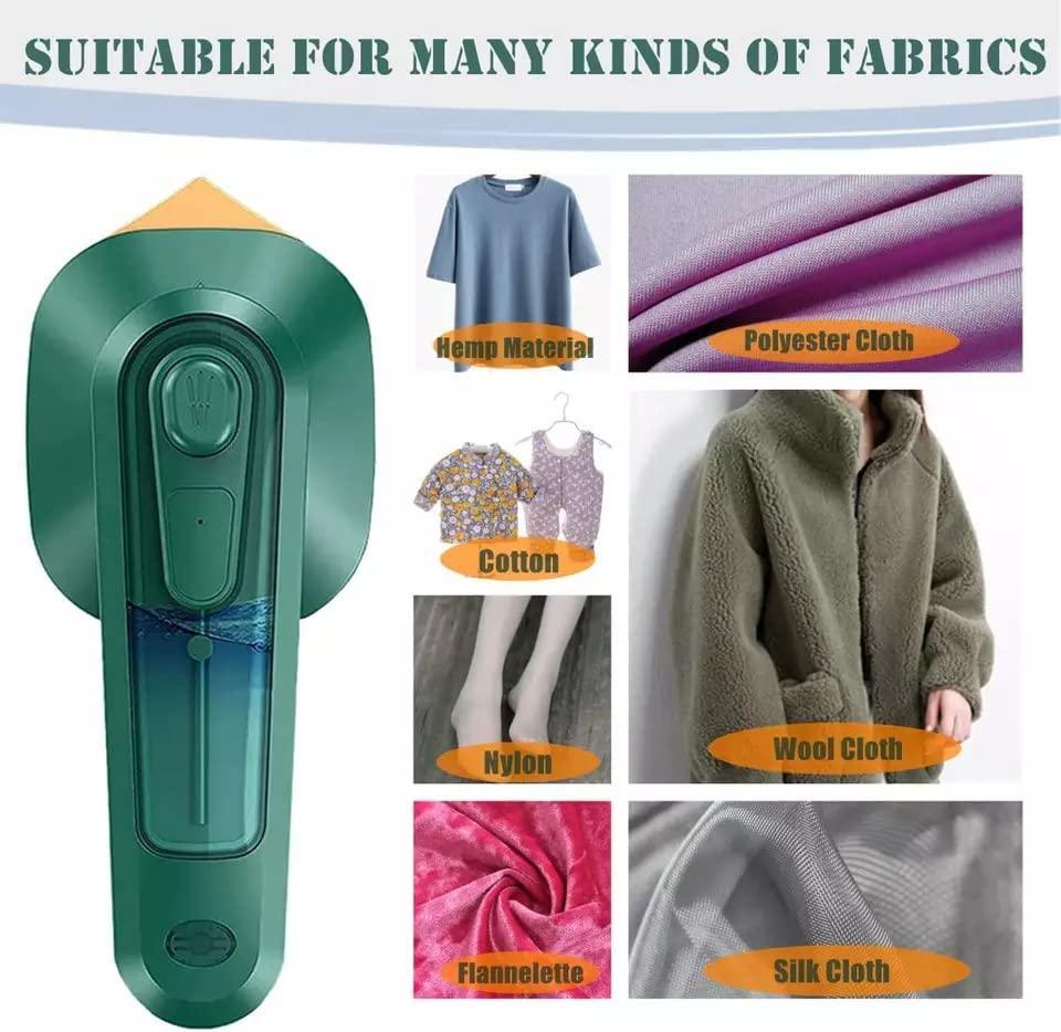 SteamLite™ Pro Mini Travel Fabric Press | 150°C Quick Heat | Dry & Steam Ironing | Titanium Panel | Compact & Lightweight