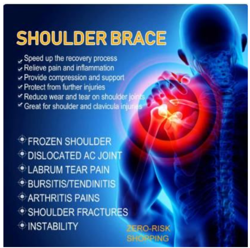 Shoulder Brace For Pain Relief |🔥FLAT 50% OFF SALE🔥
