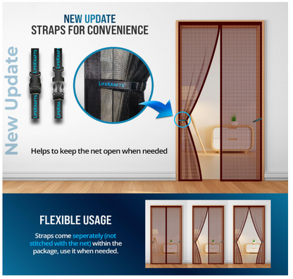 No Mosquito Magnetic Door Curtain | 🔥FLAT 50% OFF SAVING🔥