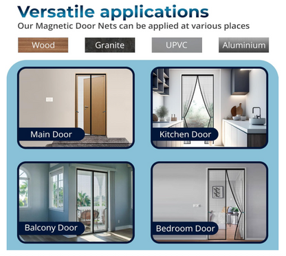 No Mosquito Magnetic Door Curtain | 🔥FLAT 50% OFF SAVING🔥