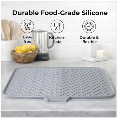 Silicone Dish Drying Mat |🔥Flat 50% Savings🔥