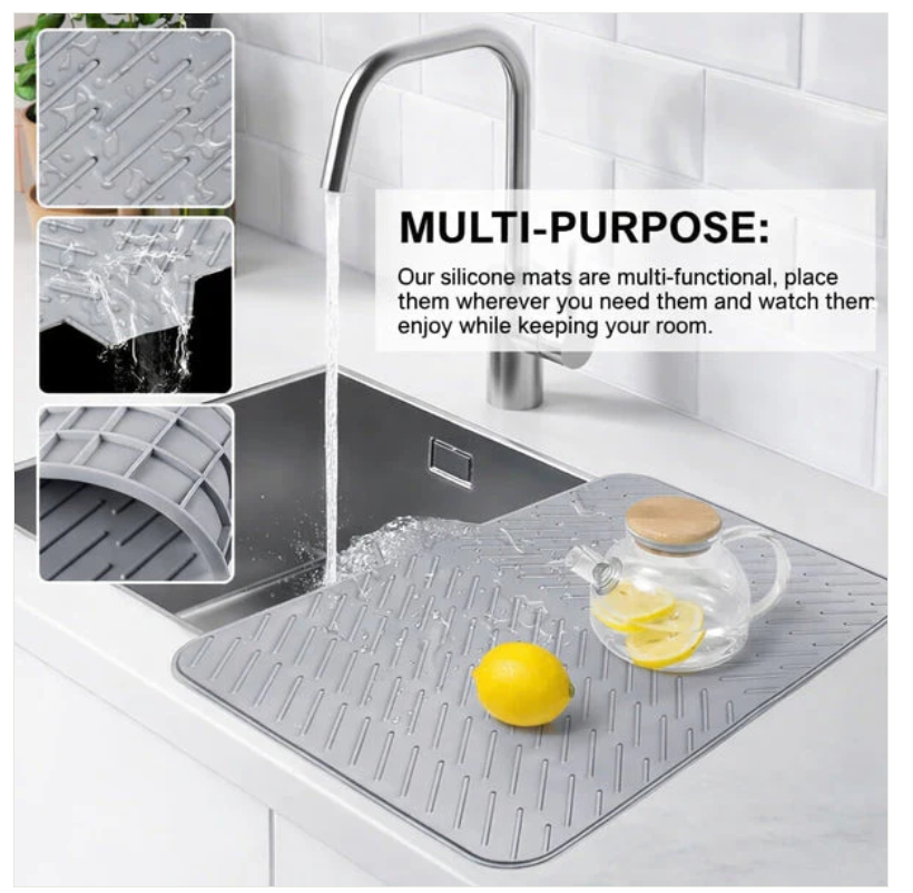 Silicone Dish Drying Mat |🔥Flat 50% Savings🔥