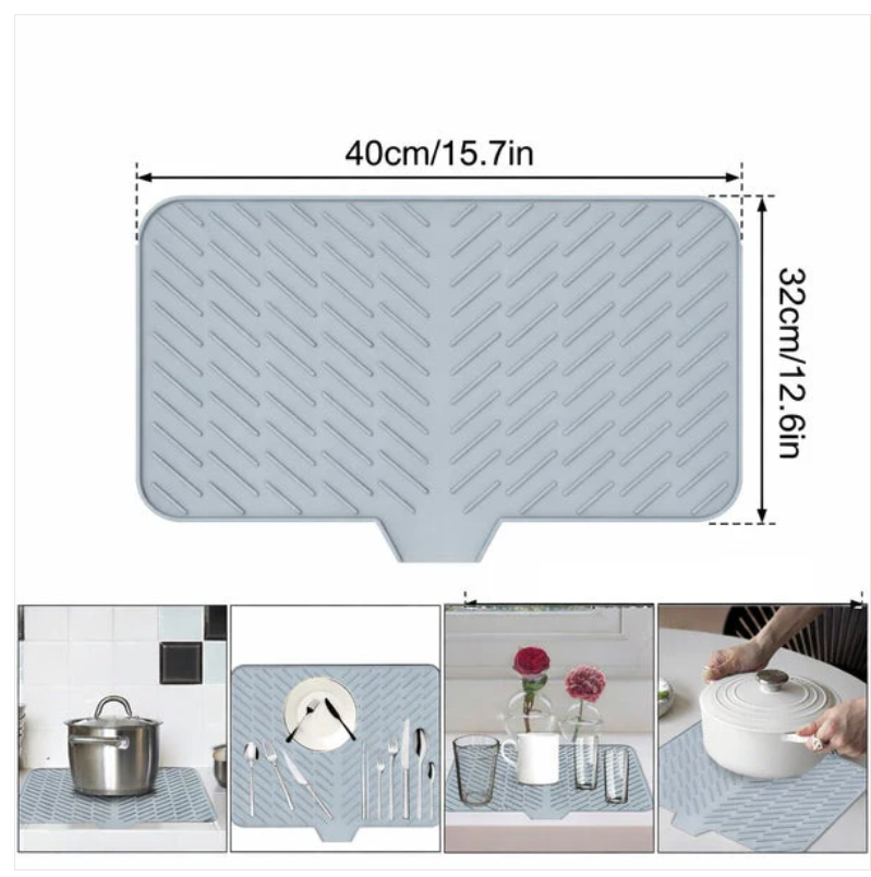 Silicone Dish Drying Mat |🔥Flat 50% Savings🔥