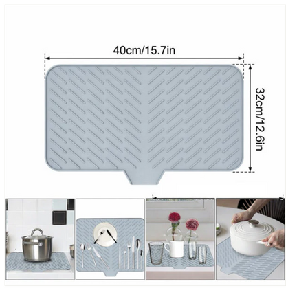 Silicone Dish Drying Mat |🔥Flat 50% Savings🔥