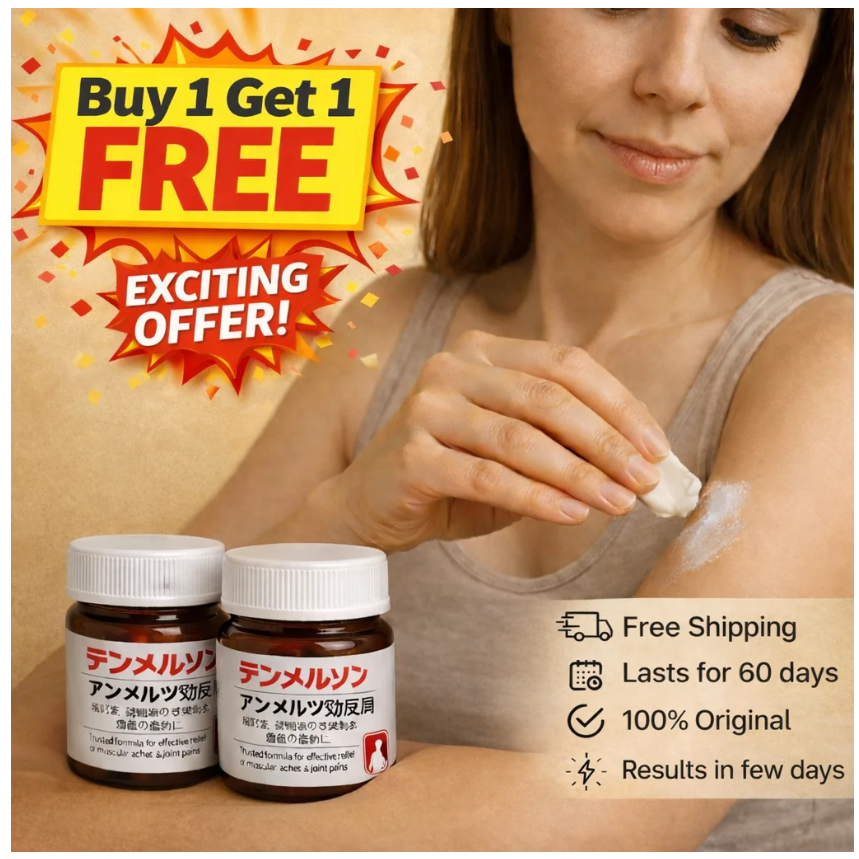Japanese Instant Pain Relief Soothing Massage Gel |🔥Buy 1 Get 1 Free🔥