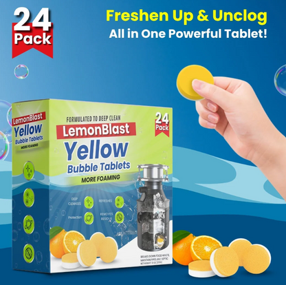 LemonBlast Yellow Bubble Tablets | 🔥FLAT 50% OFF SAVING🔥